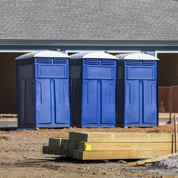 how do i determine the correct number of porta potties necessary for my event in Forest City